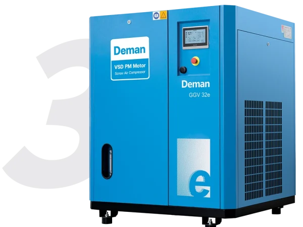 Máy nén khí trục vít Deman GGVe